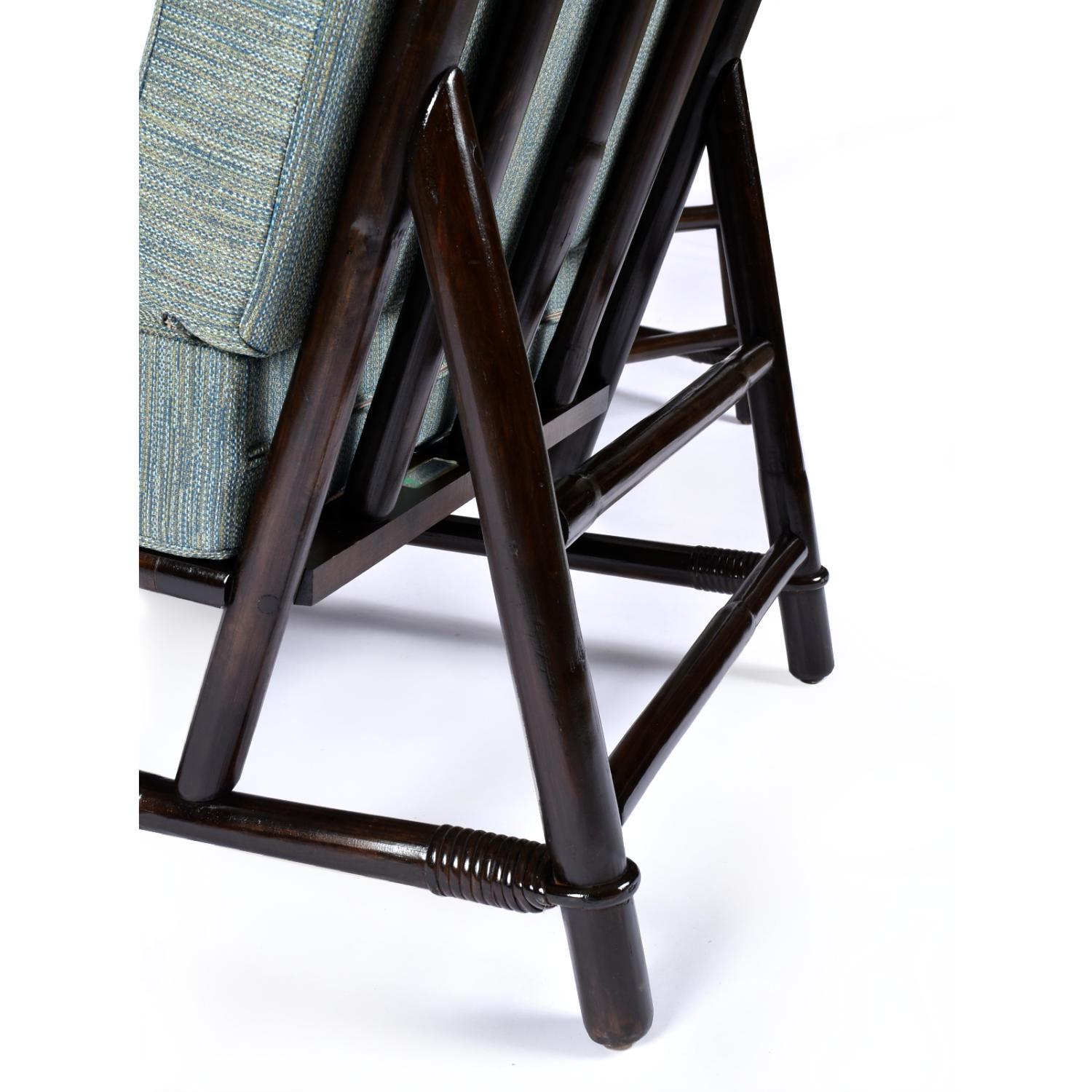 Groupe de canapés modulaires en rotin 7 pièces John Wisner pour Ficks Reed Far Horizons en vente 7