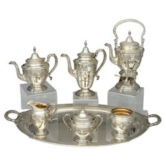 7-teiliges Sterling Tee-Set Florentine - Florenz von Gorham