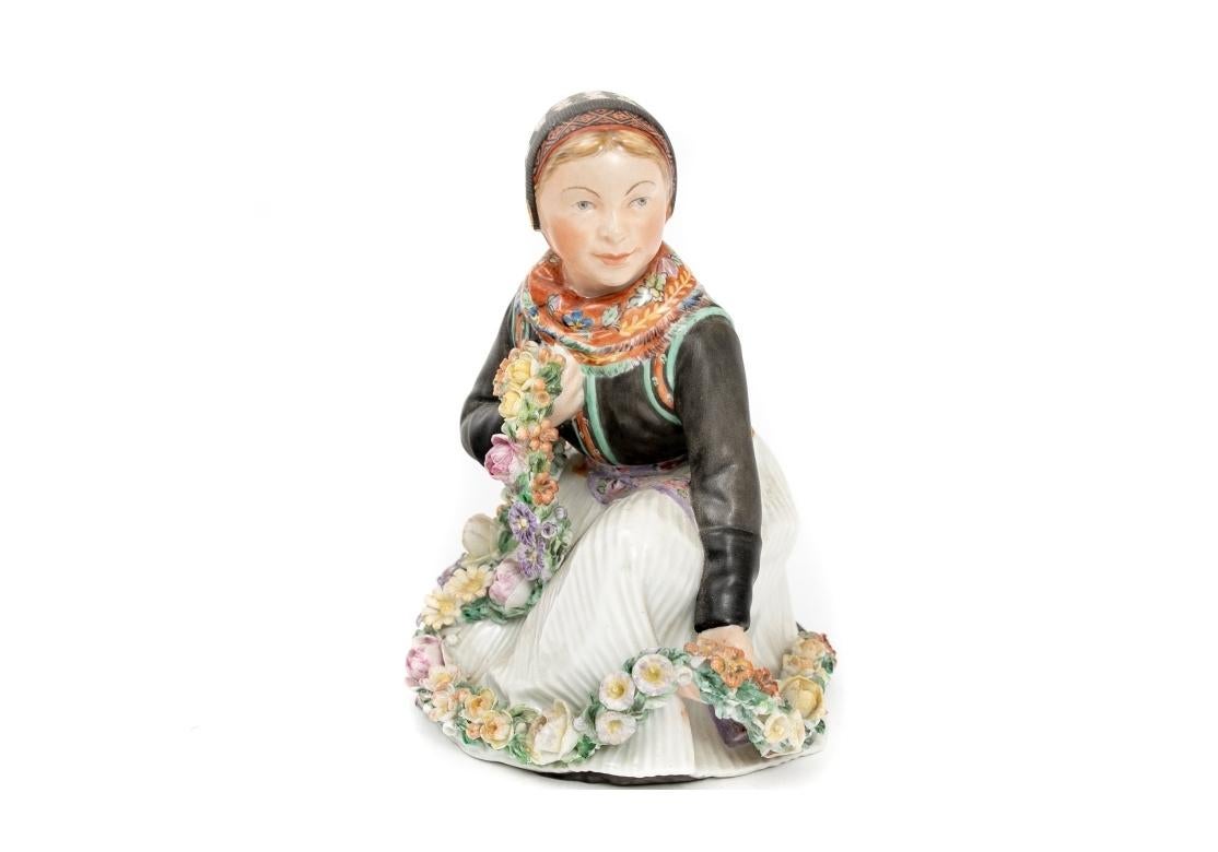 Porcelaine 7 Figurines de Royal Copenhagen par Carl Martin-Hansen Child Child en vente