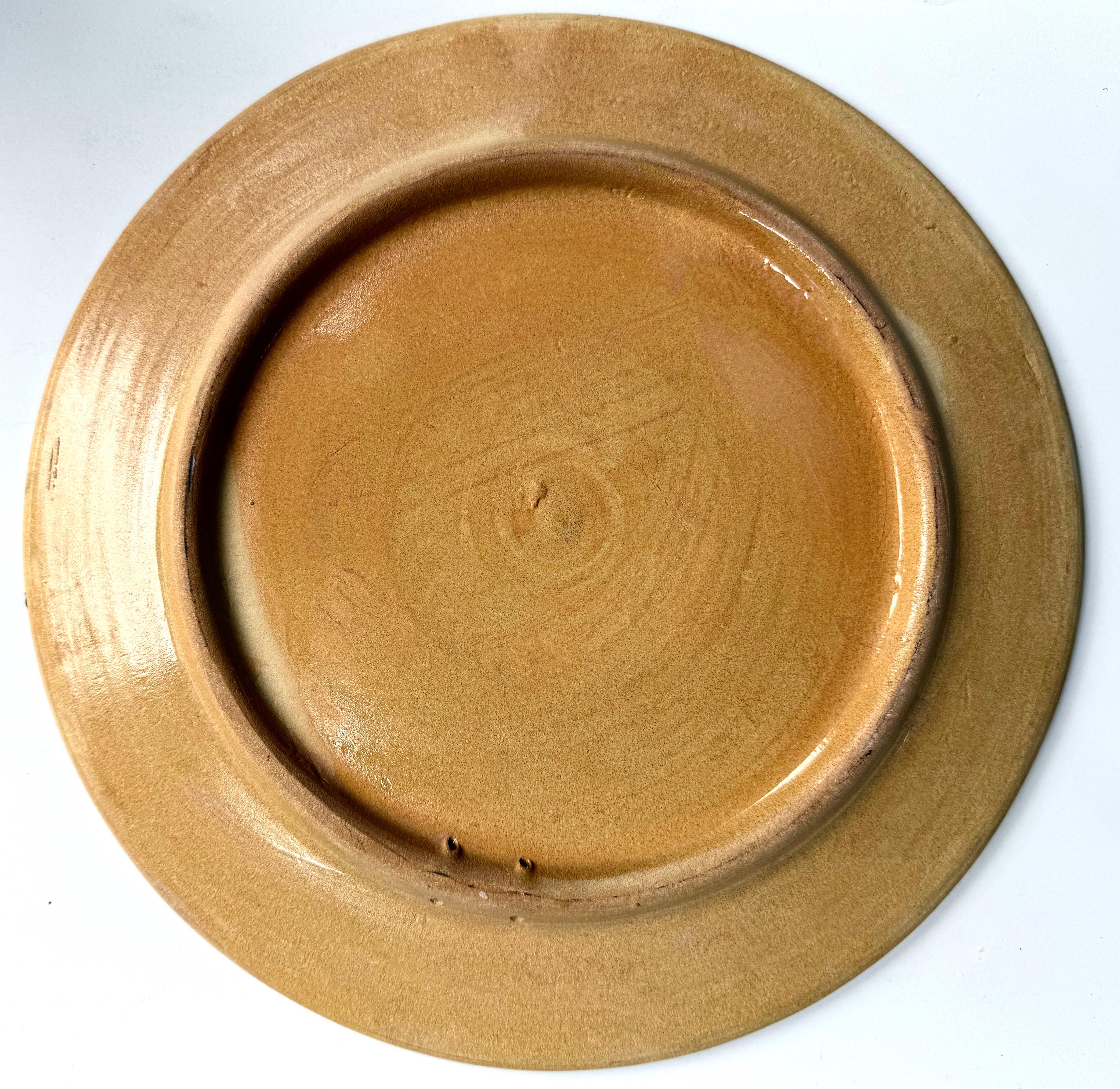 (7) Servierstücke Ensemble C.1950's: Tunesische Platten + Marokkanische Servierschüssel im Angebot 10