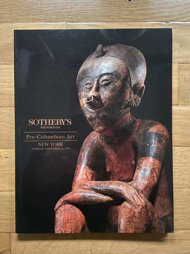 Late 20th Century 7 Sotheby's New York Pre-Columbian Sales Catalogs 1993 -1997  For Sale
