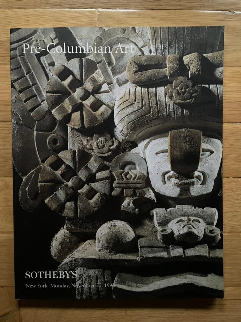 Paper 7 Sotheby's New York Pre-Columbian Sales Catalogs 1993 -1997  For Sale