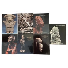 Vintage 7 Sotheby's New York Pre-Columbian Sales Catalogs 1993 -1997 