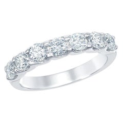 7-Stone Diamond Ring 14 Karat