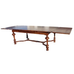 Table de salle à manger à rallonge sur mesure de style anglais de 7 à 11 pouces avec 2 rallonges rétractables