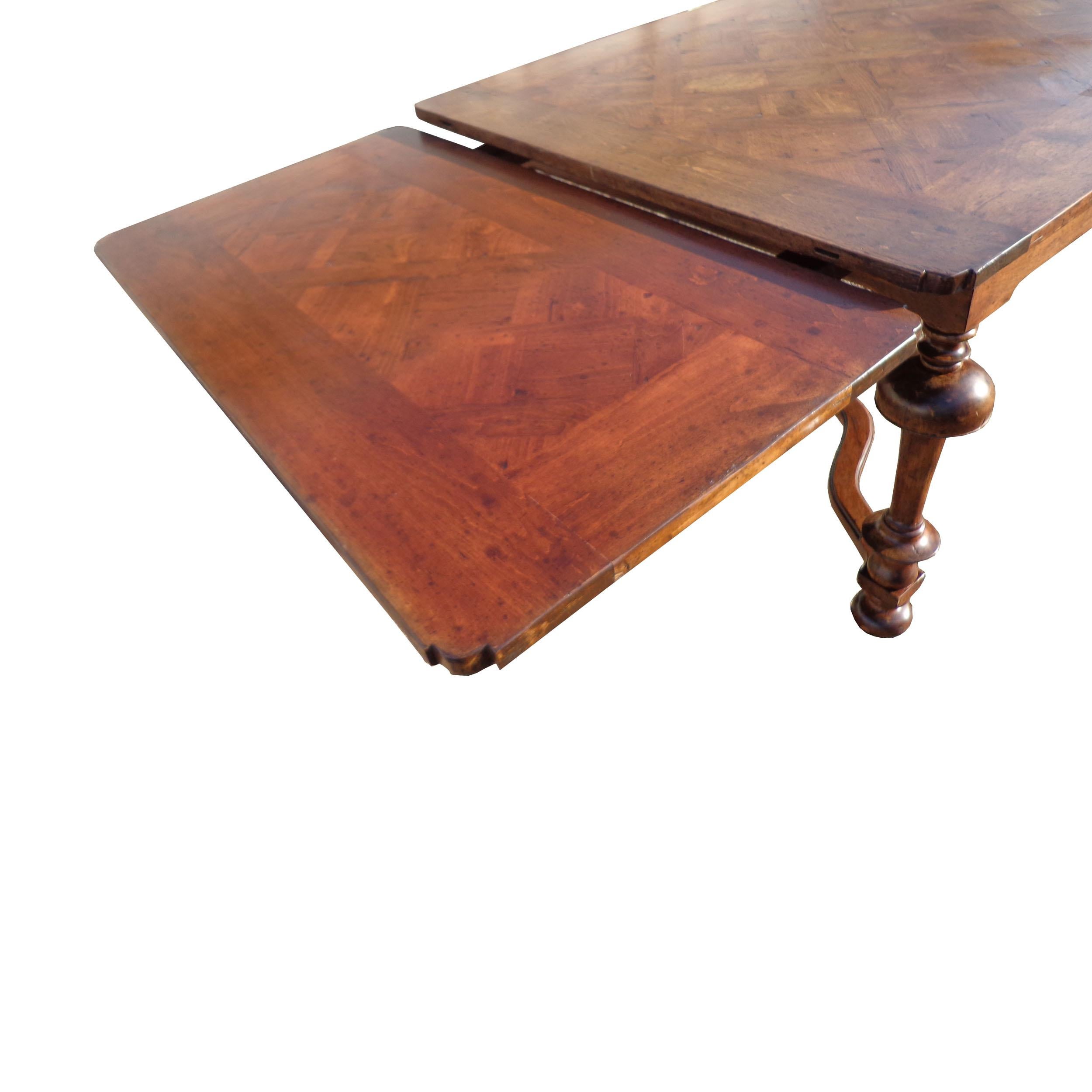 custom extendable dining table