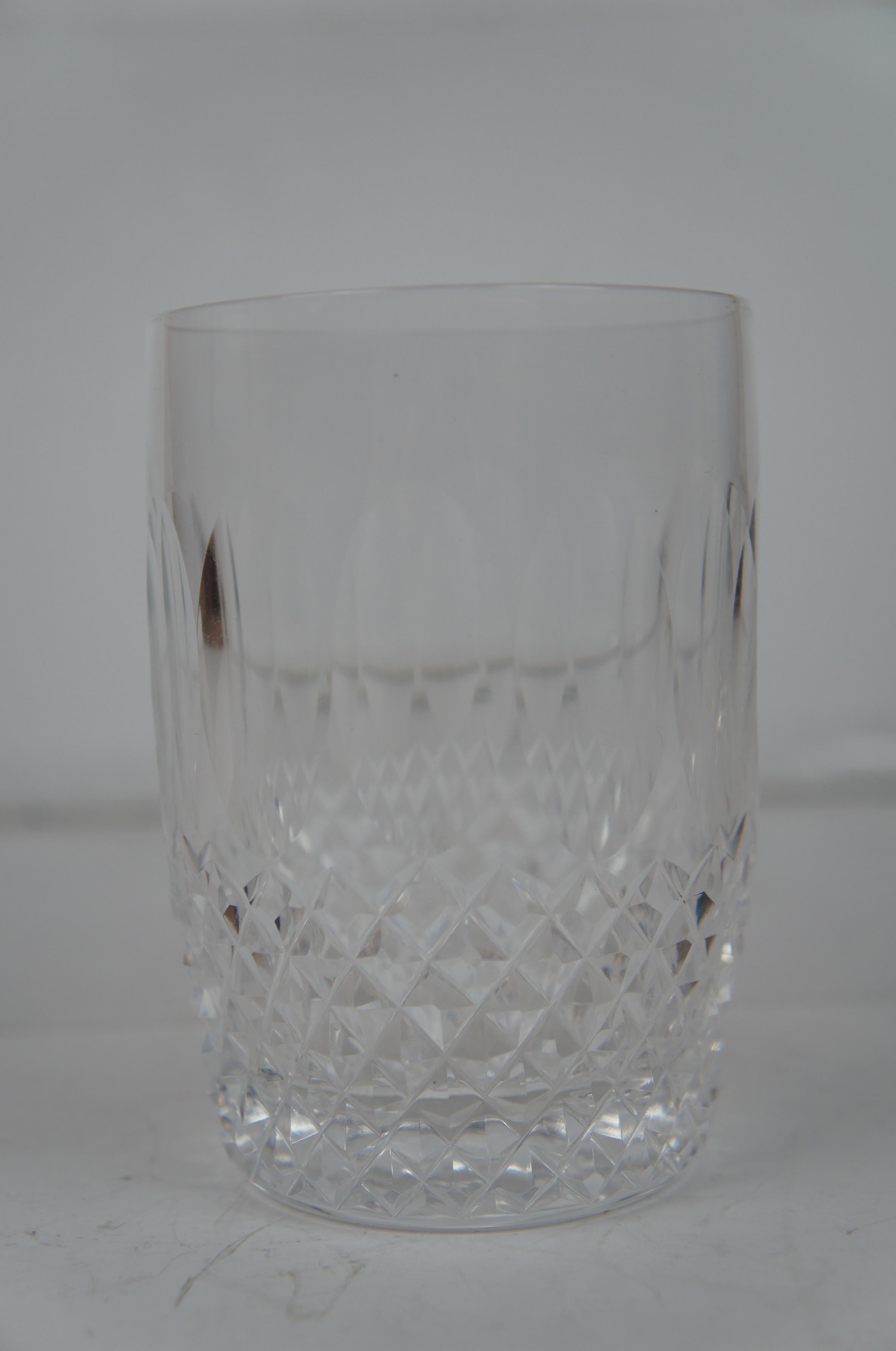 waterford colleen old fashioned glasses