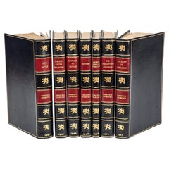 7 Vol. Winston Churchill, War Speeches. First Edition. Signed by Churchill