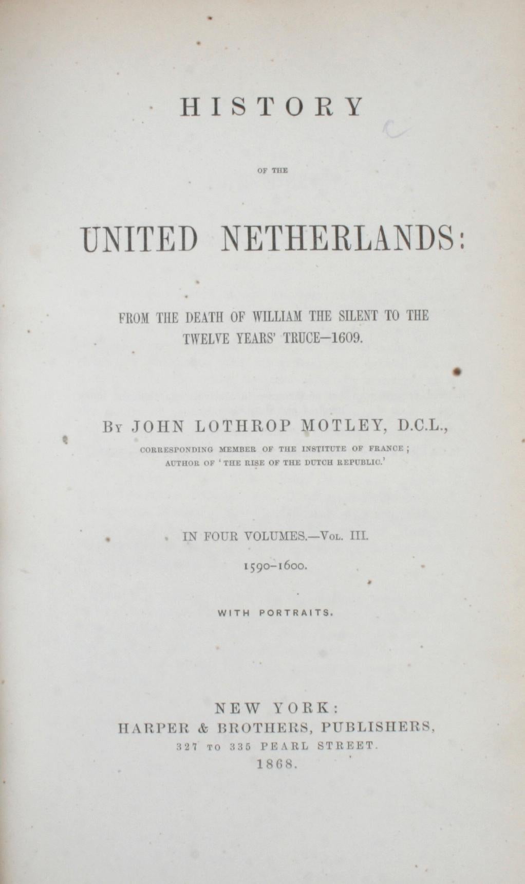7 Volume Leather Bound Set, Dutch Republic and United Netherlands, First Edition 3