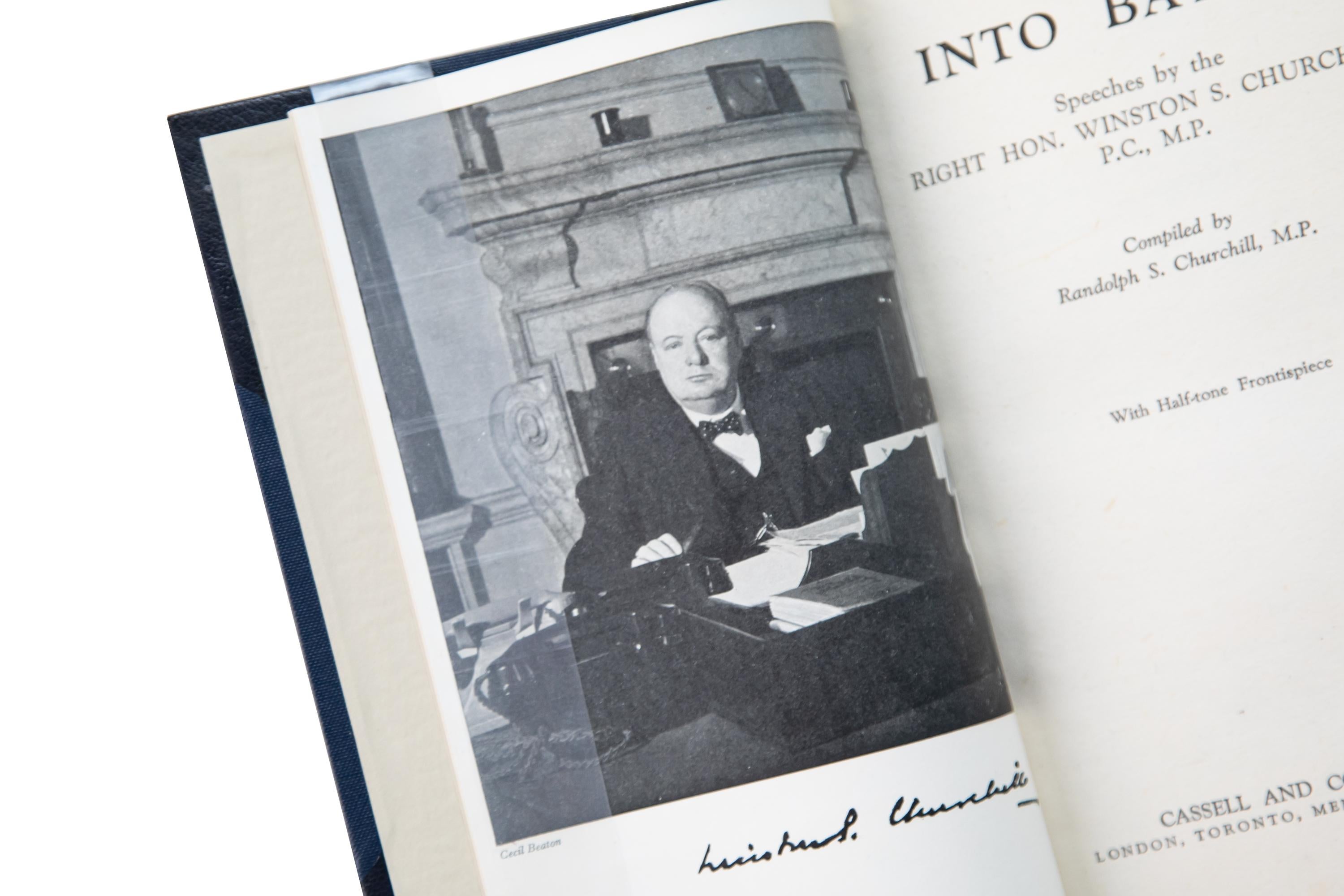 English 7 Volumes bound as 6. Winston Churchill, The War Speeches.