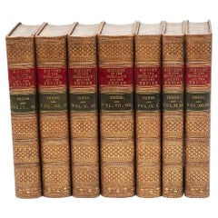 7 volumes. M.A. Thiers. Histoire du Consulat et de l'Empire de France
