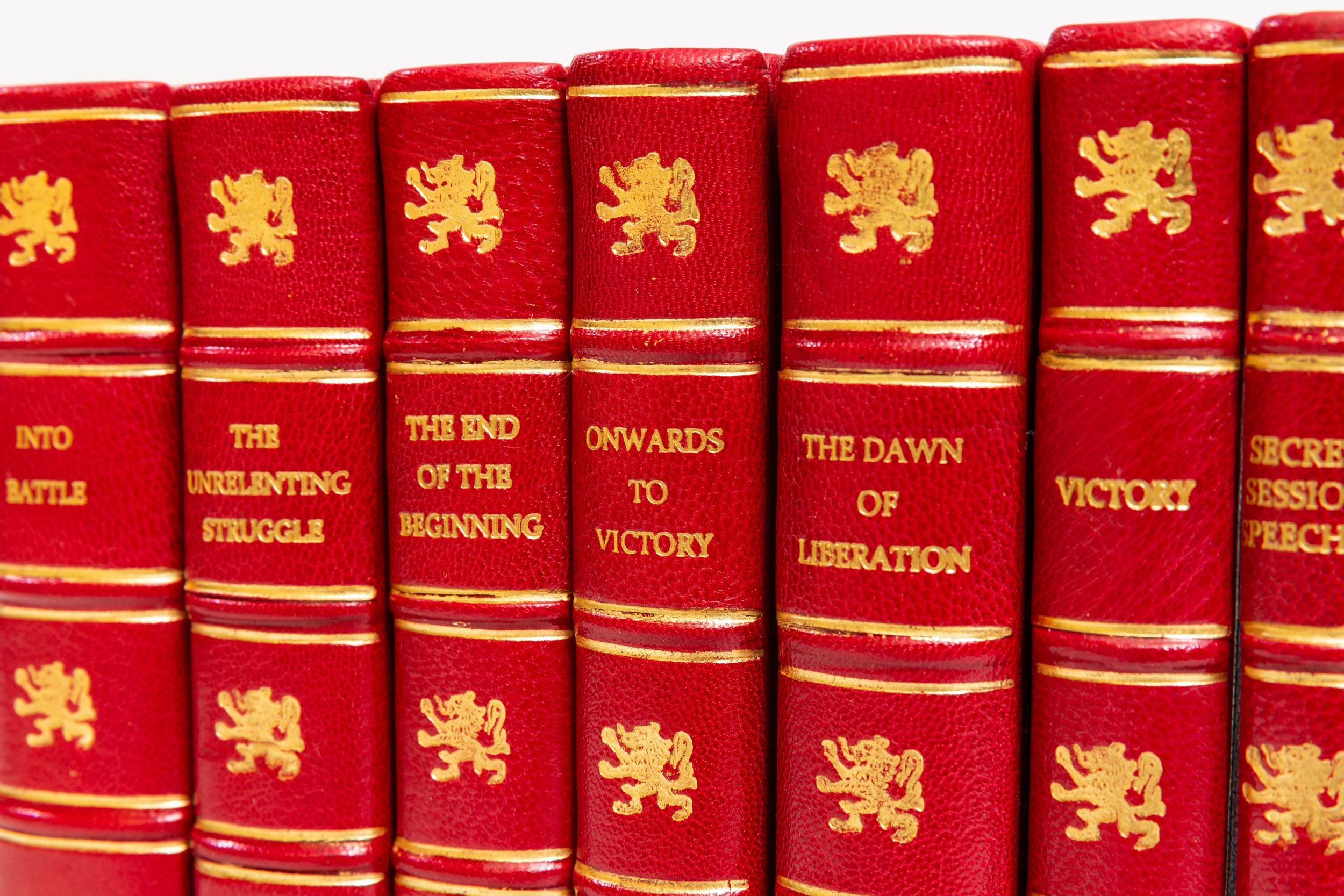 English 7 Volumes, Winston S. Churchill, The War Speeches