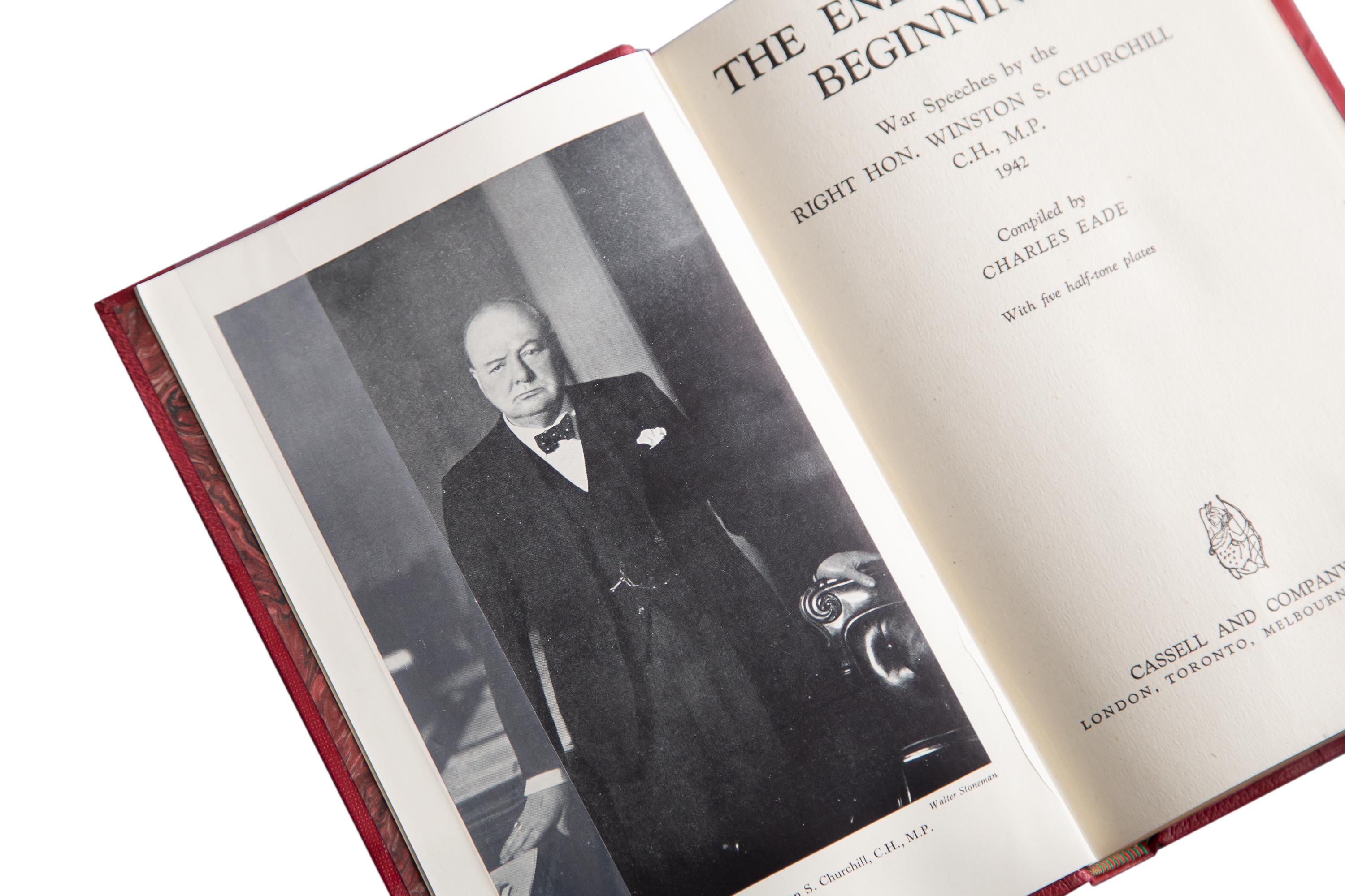 English 7 Volumes, Winston S, Churchill, The War Speeches