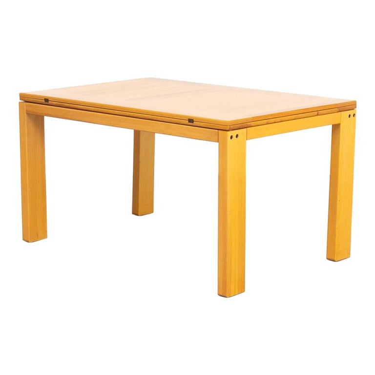 70 Beech Wood Extendable Dining Table for Ibisco For Sale at 1stDibs