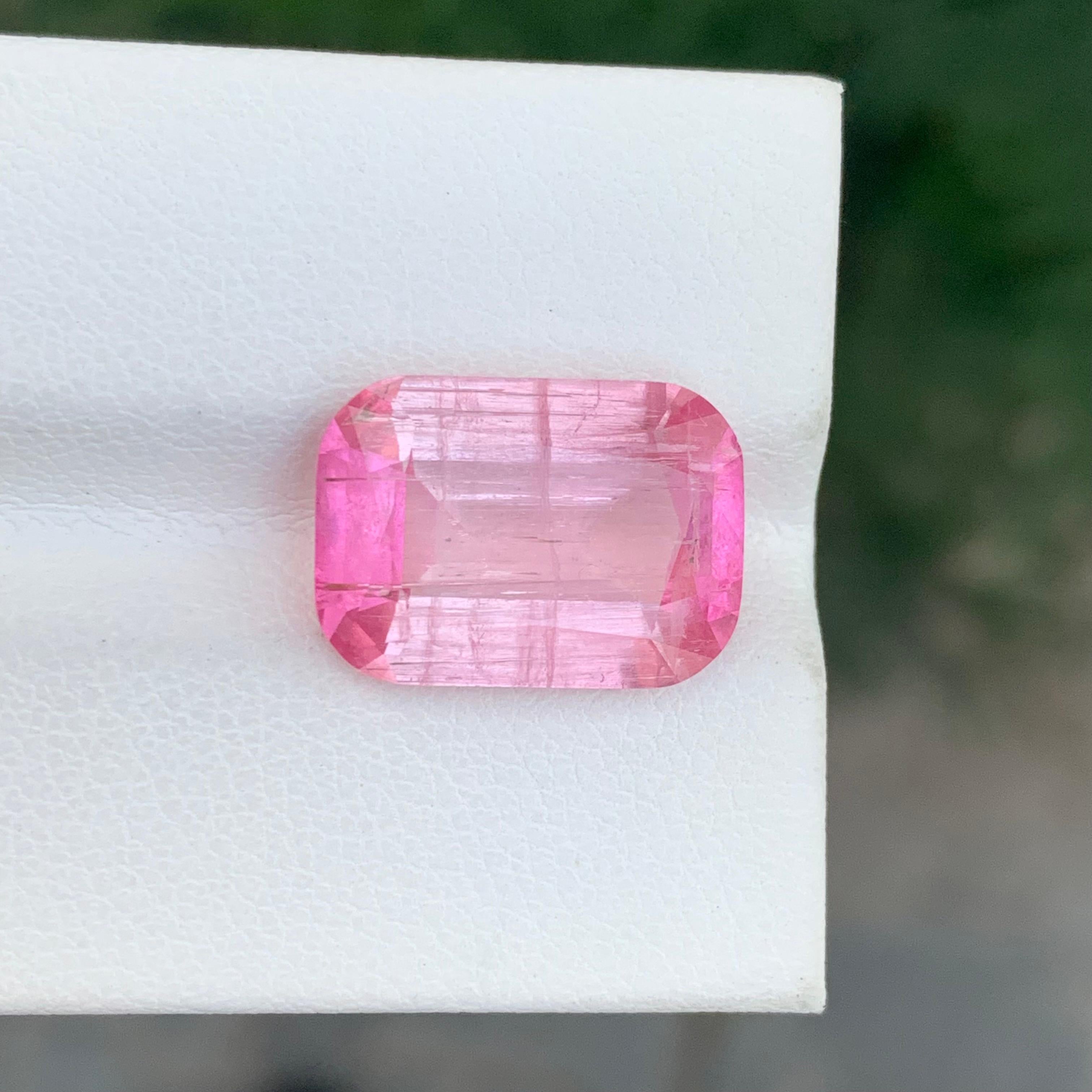 Faceted Pink Tourmaline

Weight: 7.00 Carat
Dimension: 15.1 x 10.8 x 5.7 Mm
Colour: Pink 
Treatment: Non
Certificate: On Customer Demand
Shape: Cushion


Tourmaline is a captivating gemstone known for its remarkable variety of colors, making it a
