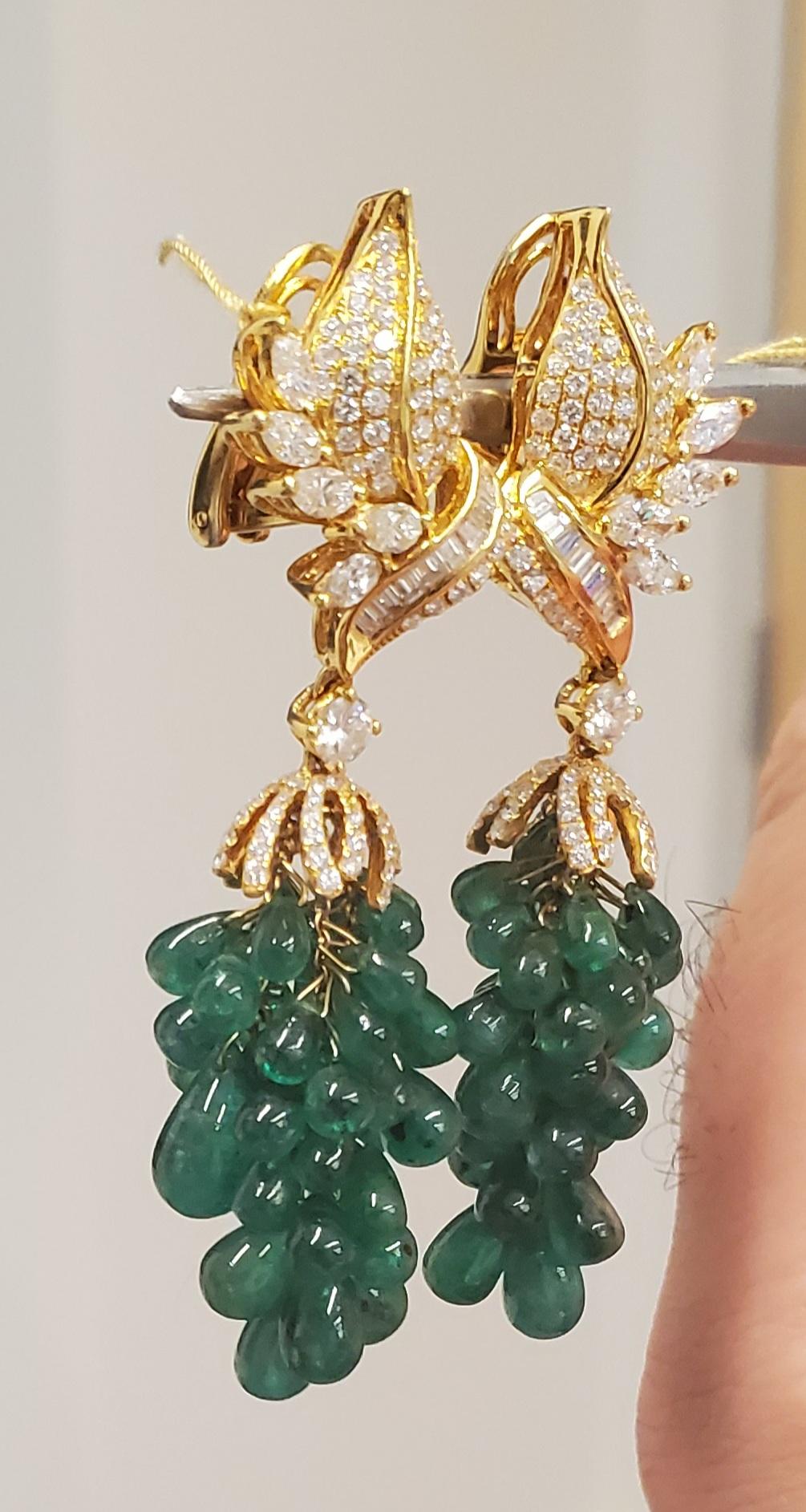 briolette earrings