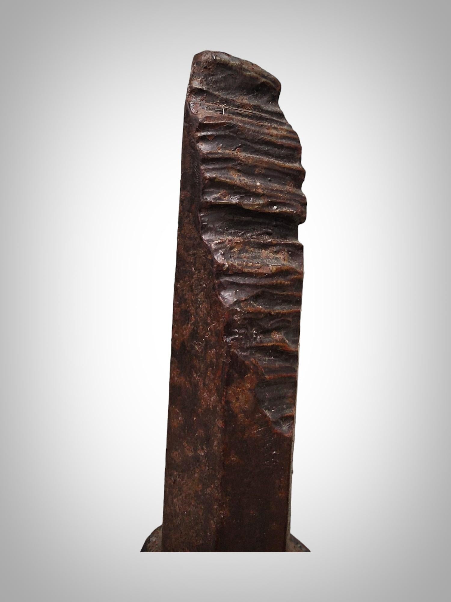  Sculpture en fer forgé de 70 cm, élégante œuvre artisanale à la forge  Bon état - En vente à Madrid, ES
