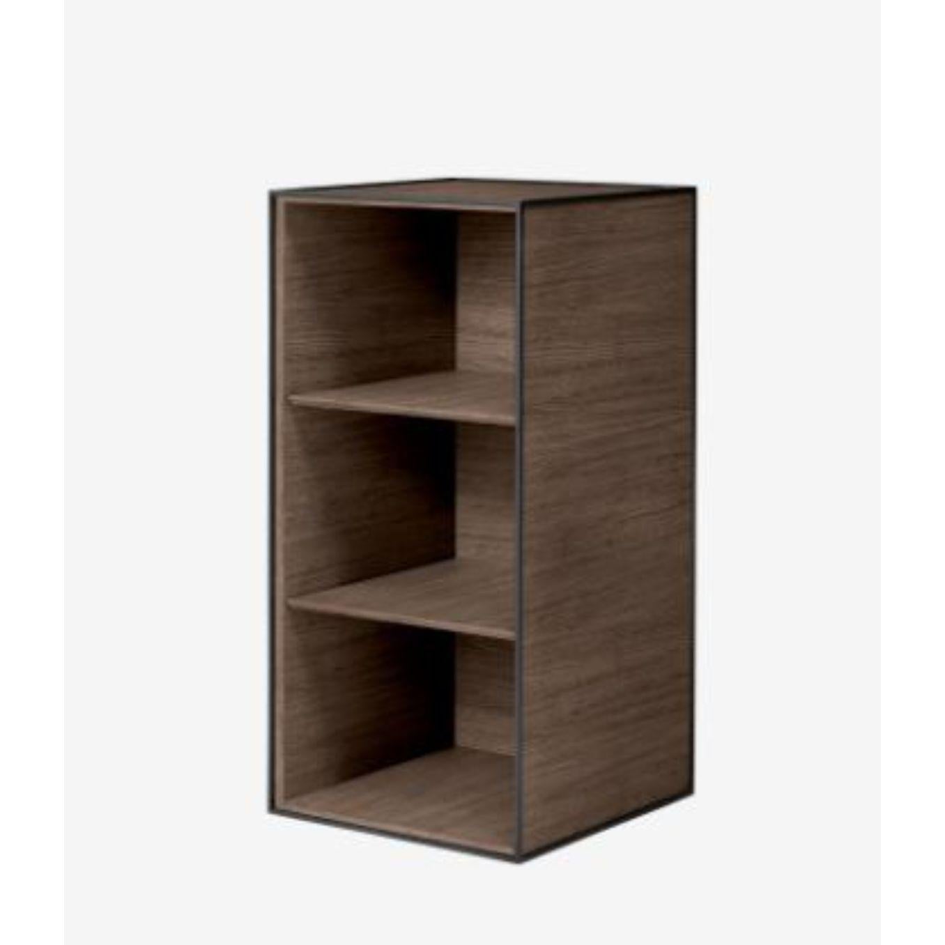 Danish 70 Fjord Frame Box with 2 Shelves by Lassen For Sale