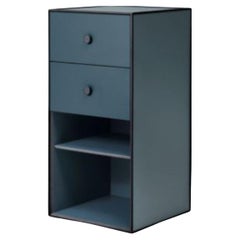 70 Fjord Frame Box with Shelf / 2 Drawers by Lassen