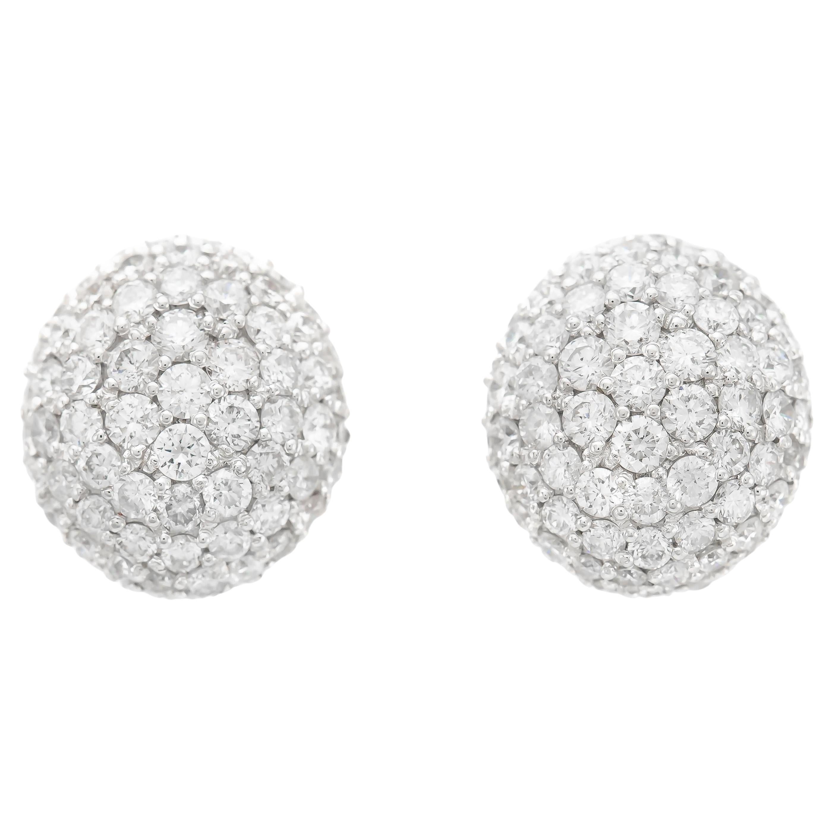Pendientes Bomba de Diamantes de 7,00 Quilates en venta