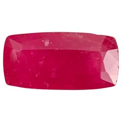 Pierre précieuse de tourmaline rubellite facettée glamour de 7,00 carats
