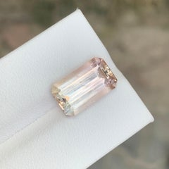 7.00 Carat Natural Loose Imperial Topaz Emerald Shape Gemstone (pierre précieuse en forme d'émeraude)