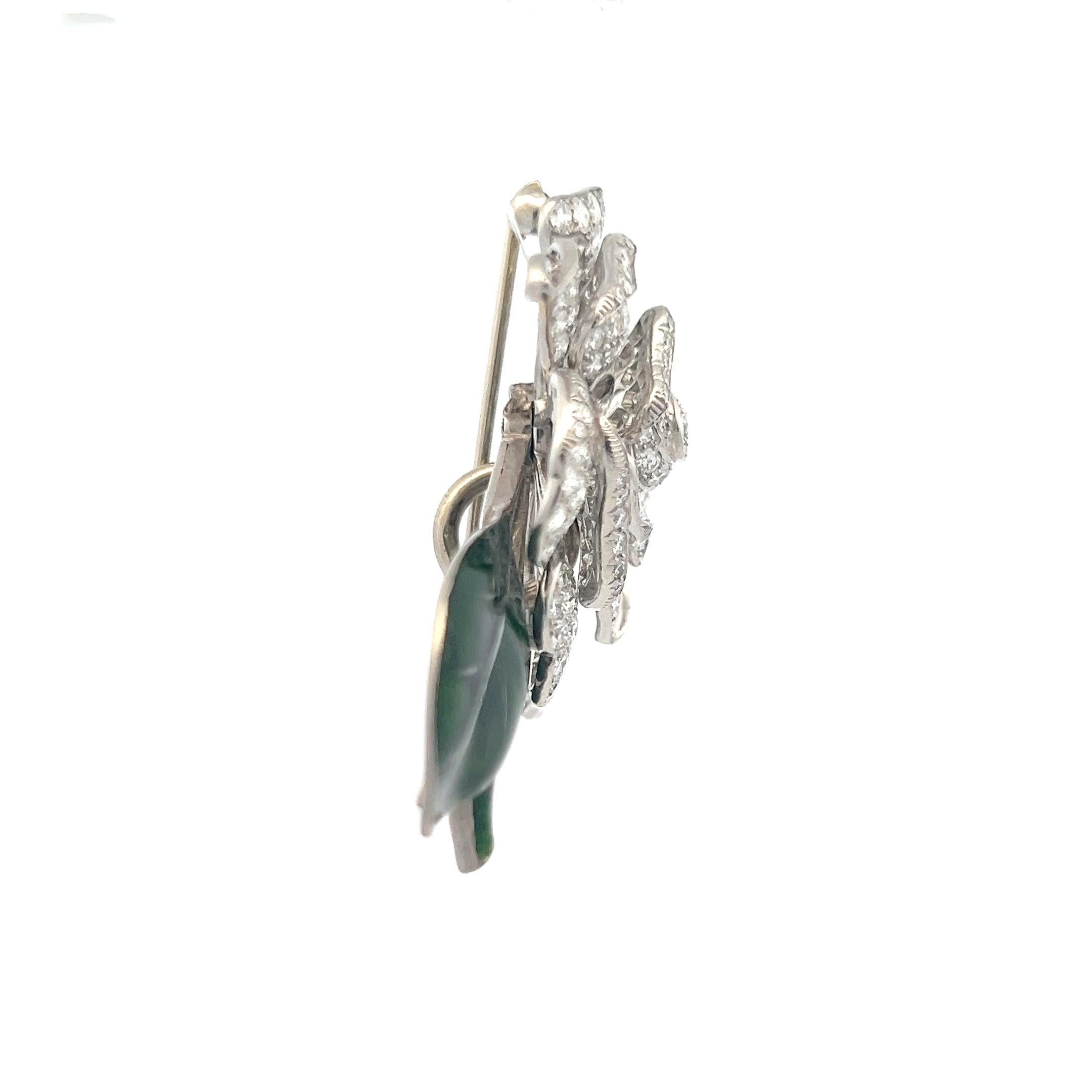 Title:
7.00 Carat Round Brilliant G SI1 Diamond 18 Karat White Gold/Platinum Pin Brooch
Style:
Pin
Metal:
18 Karat White Gold/Plat
Gemstone 1:
7 Carat Diamond
Number of Stones:
268
Color:
G
Clarity:
SI1
Shape:
Round Brilliant
Weight:
24.1