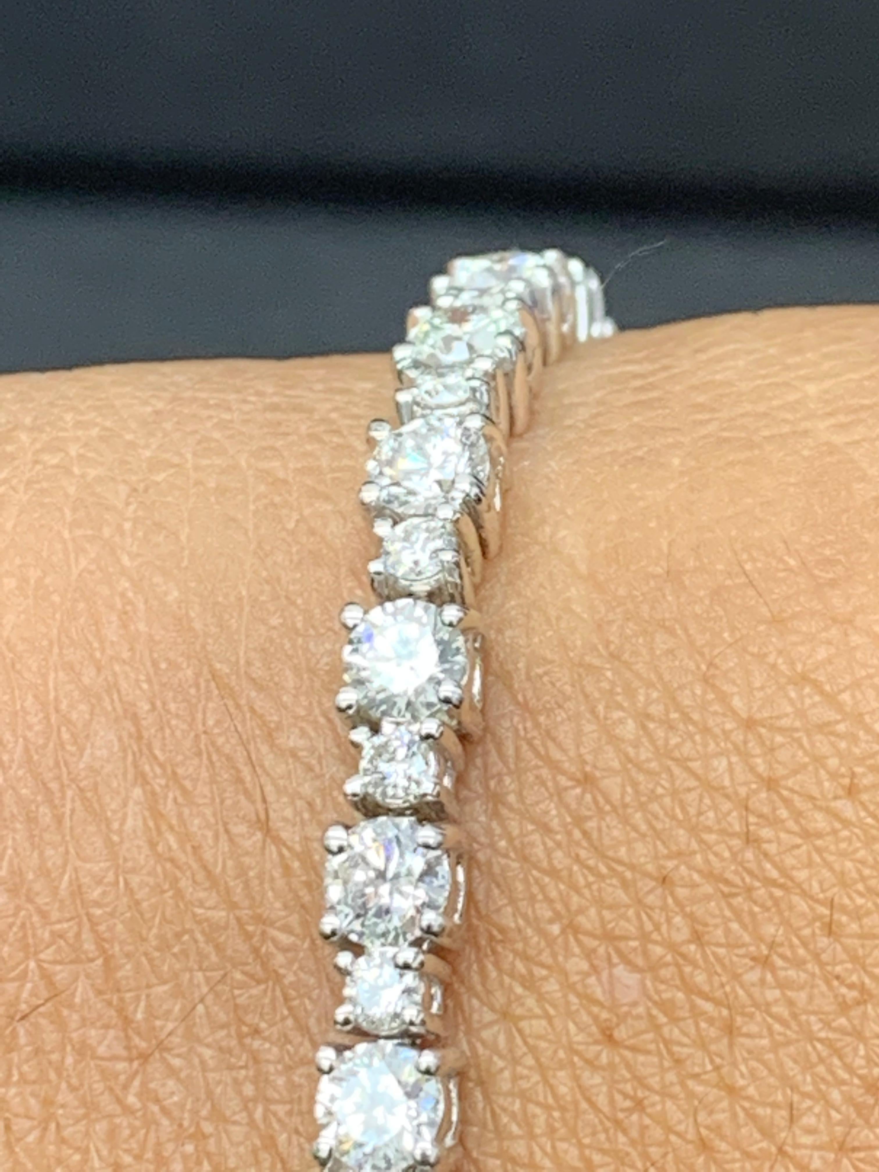 small diamond tennis bracelet