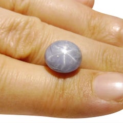 7.02 ct Oval Star Sapphire