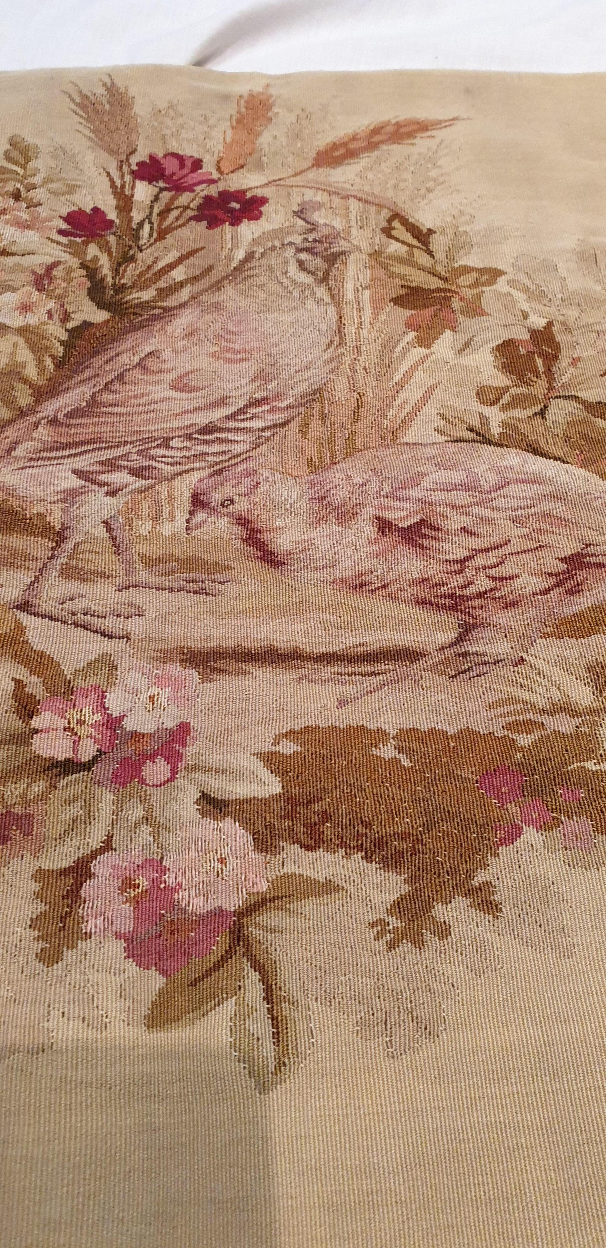 Hand-Woven 705 - 19th Century Aubusson Tapestry