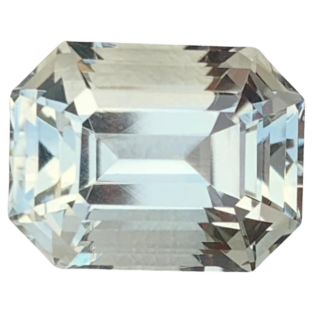 7.05 Carat Natural Loose Green Amethyst Emerald Shape Gem