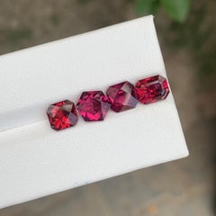 7,05 Carati Nature Sciolto Granato Rodolite Lotto Per Gioielli