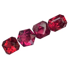 7,05 Carati Nature Sciolto Granato Rodolite Lotto Per Gioielli
