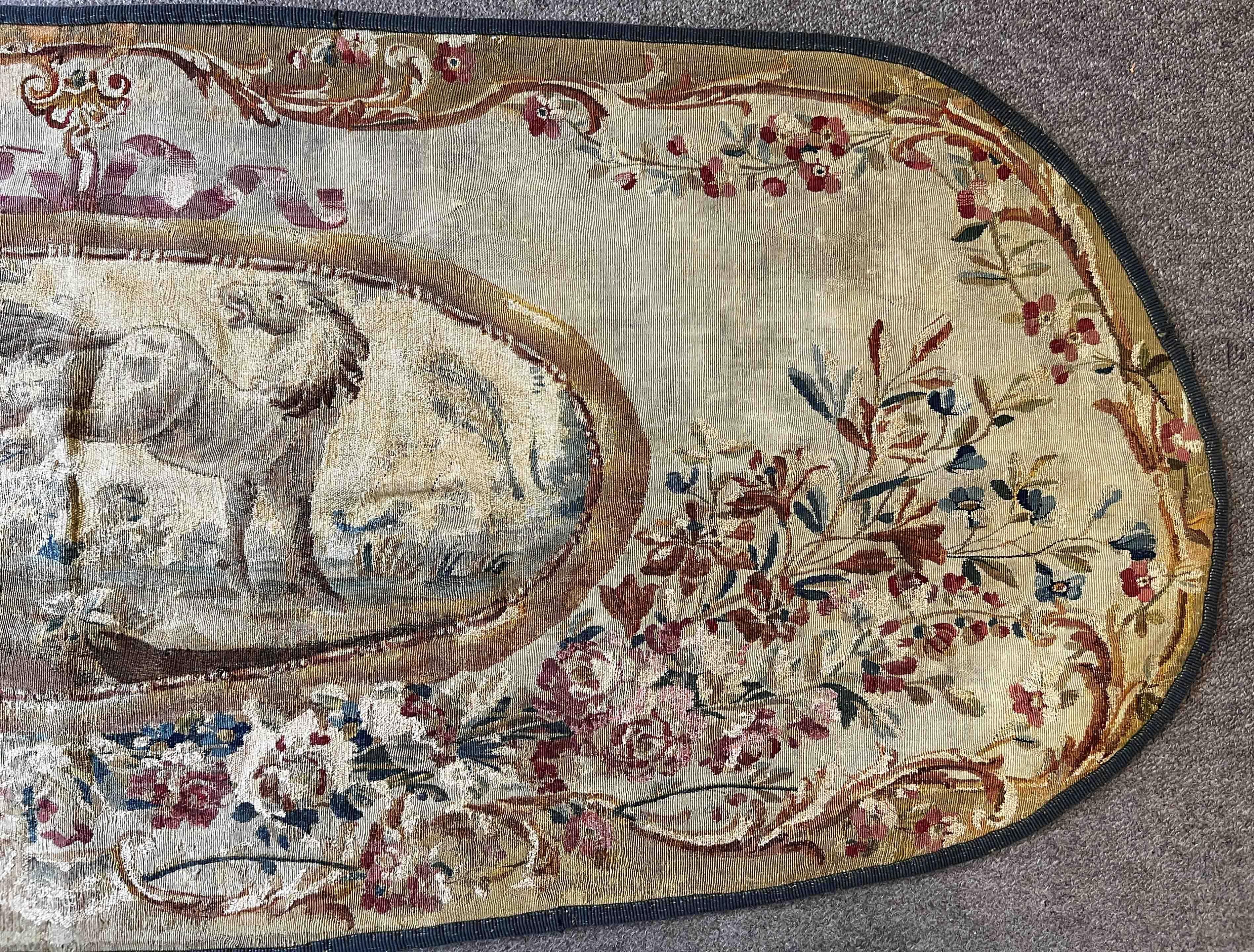 Belgian 707 - 19th Century Brussels Handwoven Tapestry 