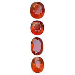 7.07 Carat Deep Orange Spessartite/Spessartine/Mandarin Garnet Loose Gemstones
