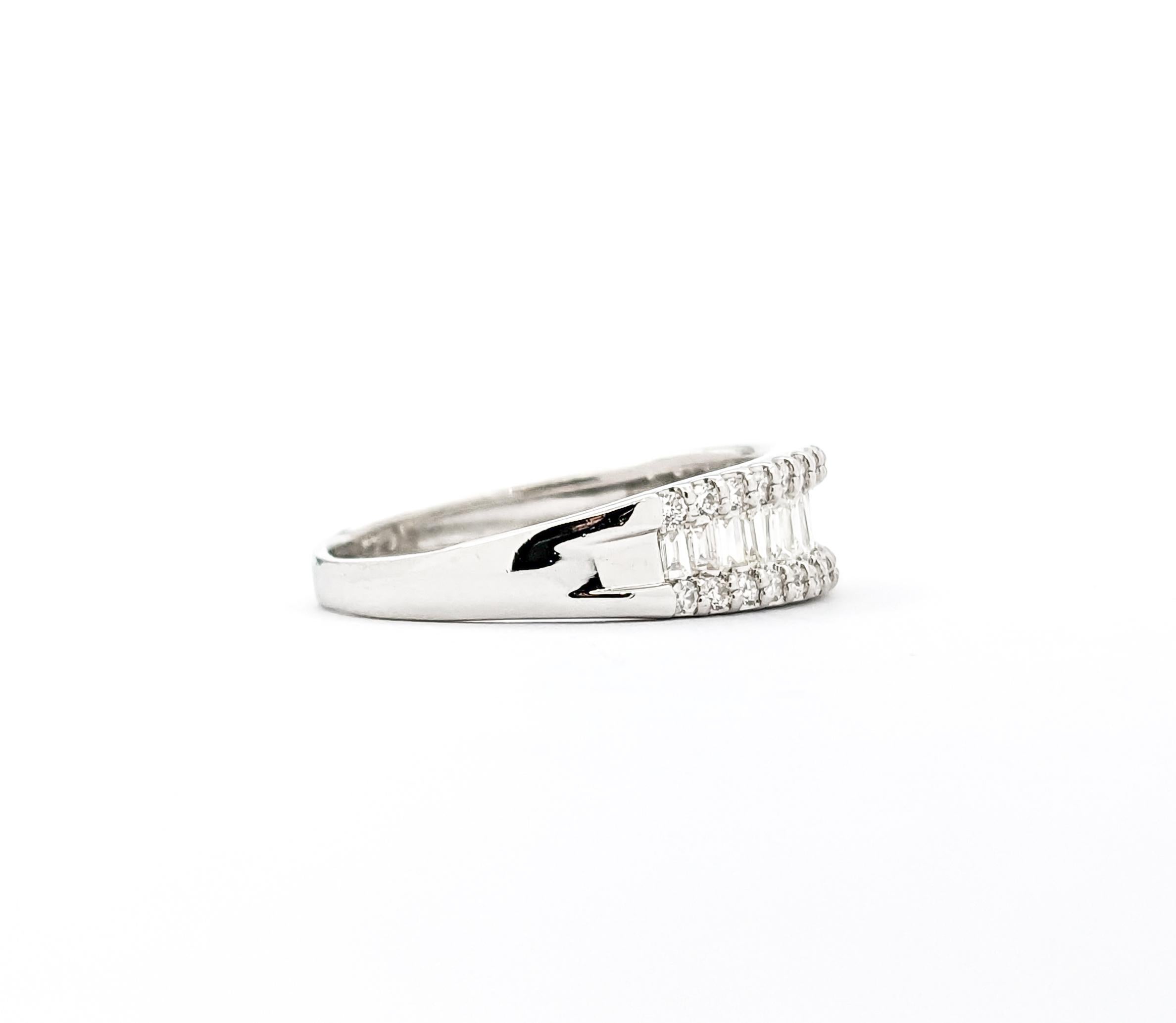 .70ctw Diamond Fashion Ring In Platinum For Sale 1