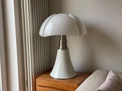 70er Martinelli Luce Design Stehlampe Gae Aulenti Pipistrello Leuchte Bodenlampe