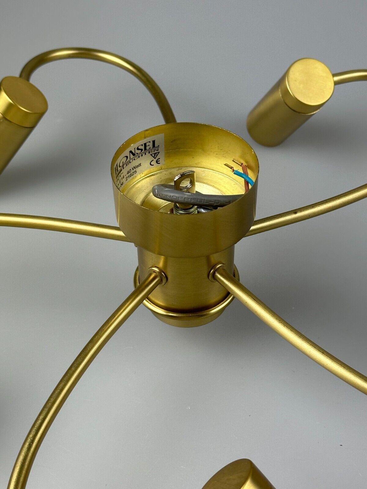 70s 5-bulb ceiling lamp Sputnik by Honsel Leuchten Germany Space Age For Sale 10