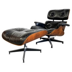 Eames 70er 80er Jahre Eames für Herman Miller 670/671 Loungesessel und Ottomane