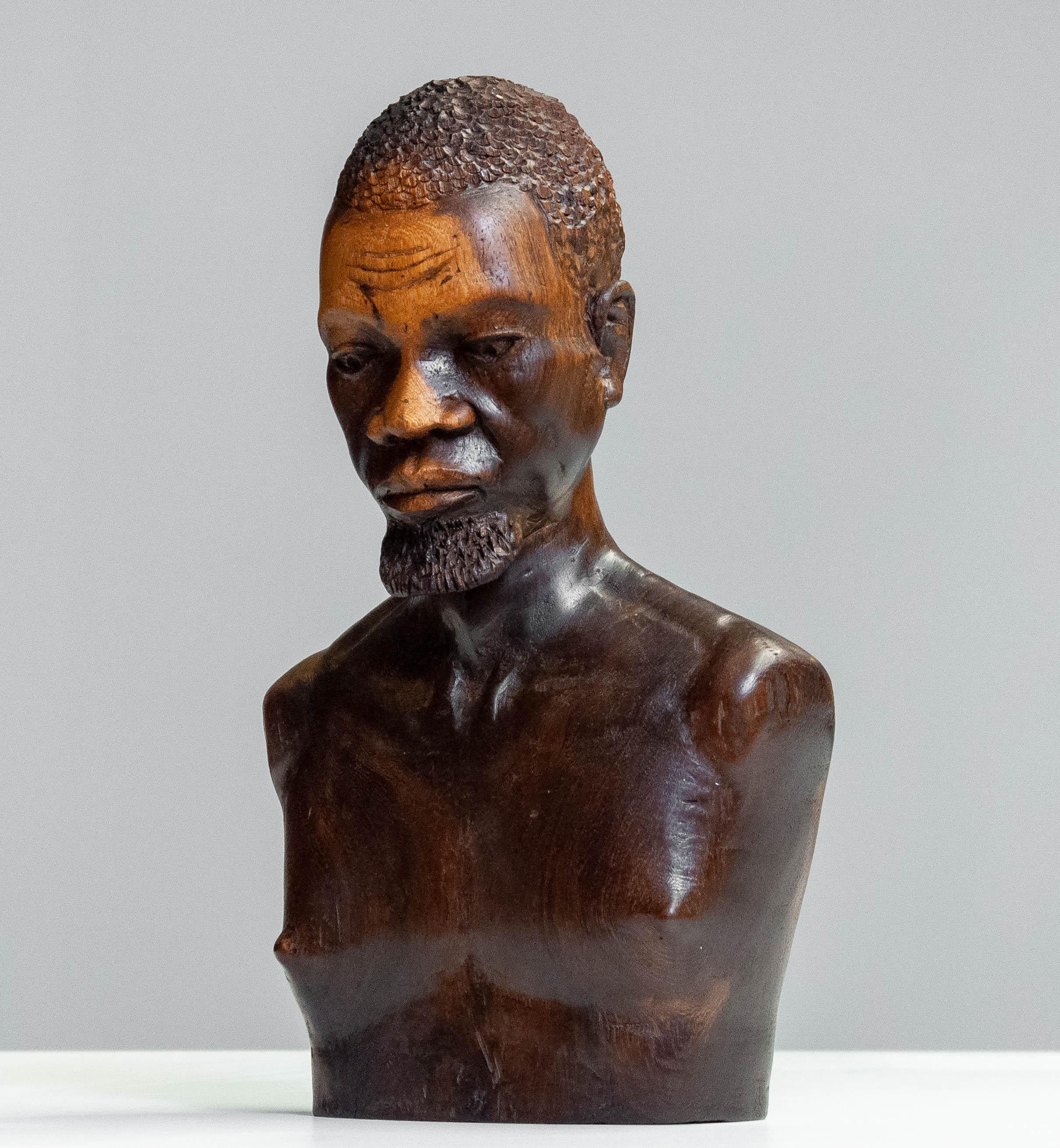 escultura africana madera