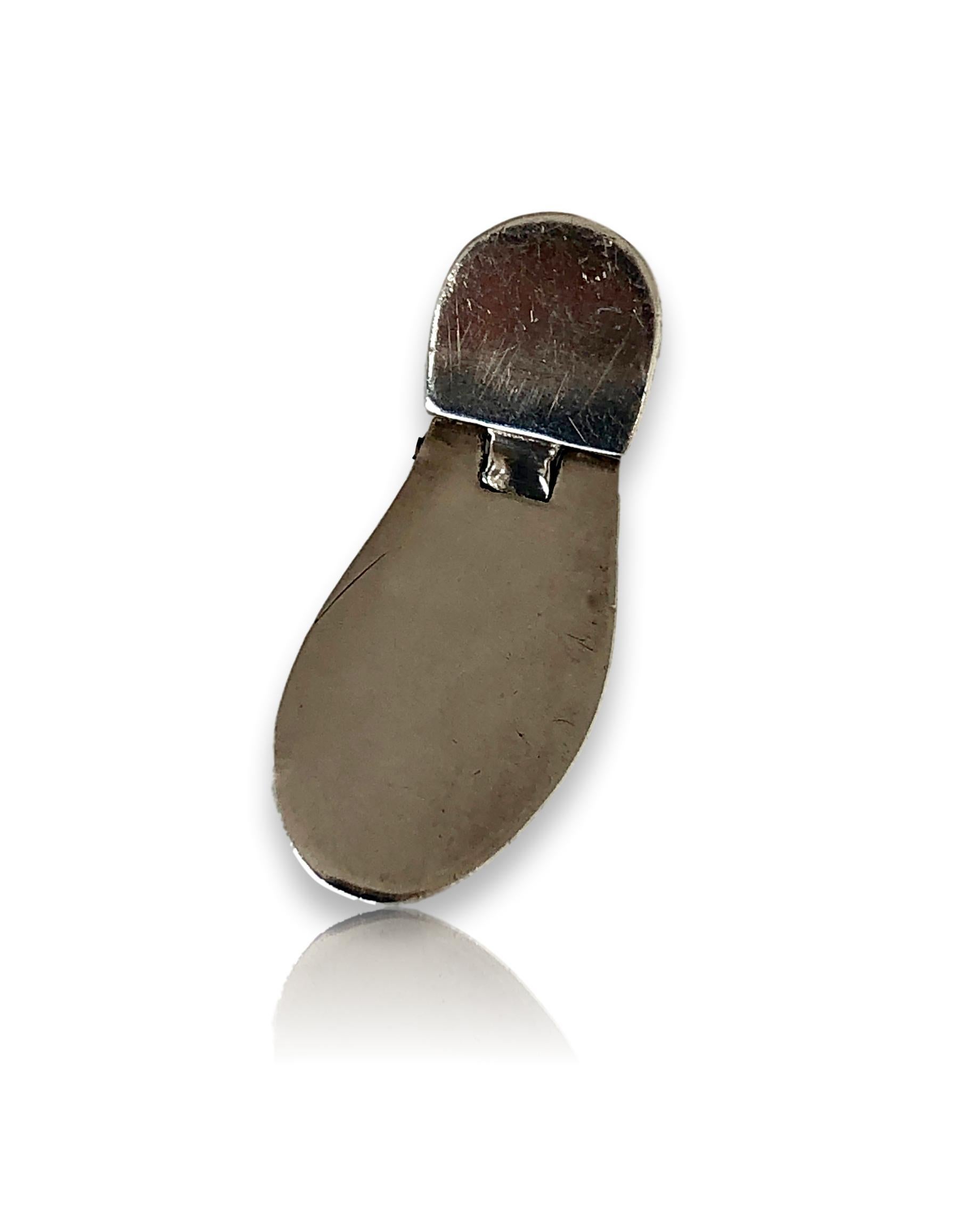 Modernist 1970s Aldo Cipullo Sterling Sole 