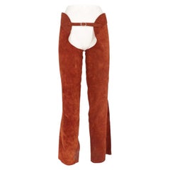 70s A.N.G.E.L.O. Used Cult Archive brown suede chaps