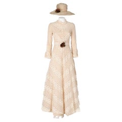 70s A.N.G.E.L.O Vintage Cult sartorial wedding suit composed by dress