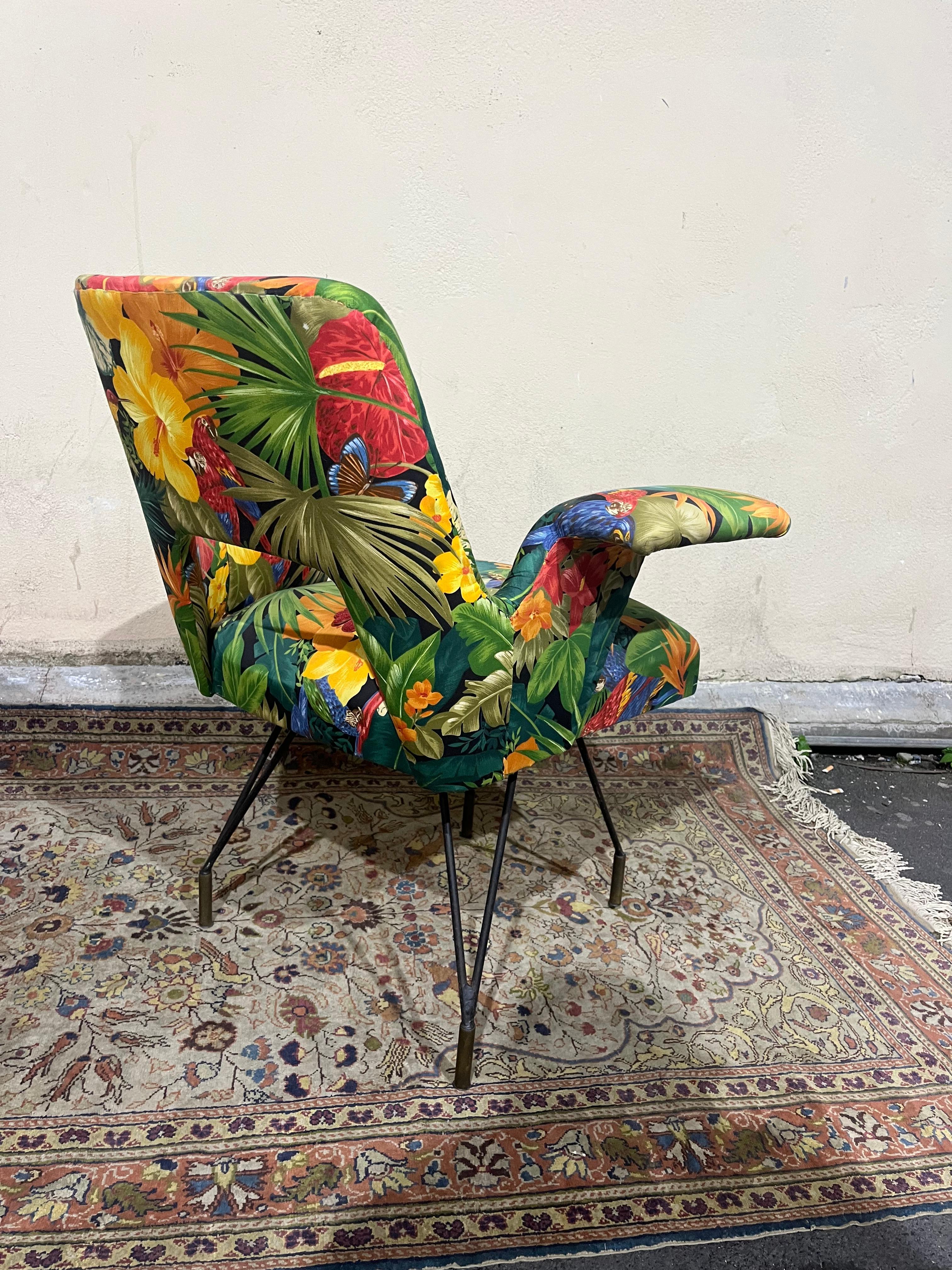 sillón de los años 70 de Gastone Rinaldi en venta 1