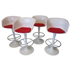 70's Bar Stools by Maurice Burke for Burke