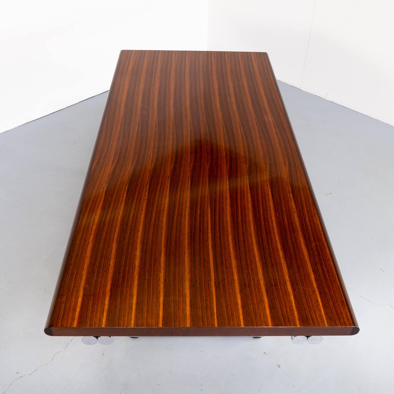 1970s Bauhaus Style Executive Desk Table For Sale 1