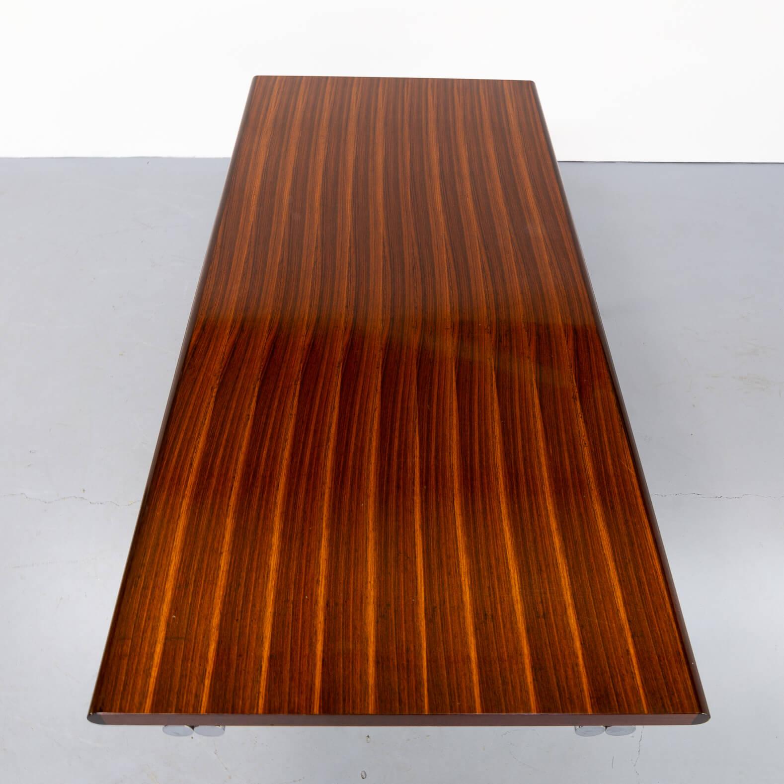 1970s Bauhaus Style Executive Desk Table For Sale 3