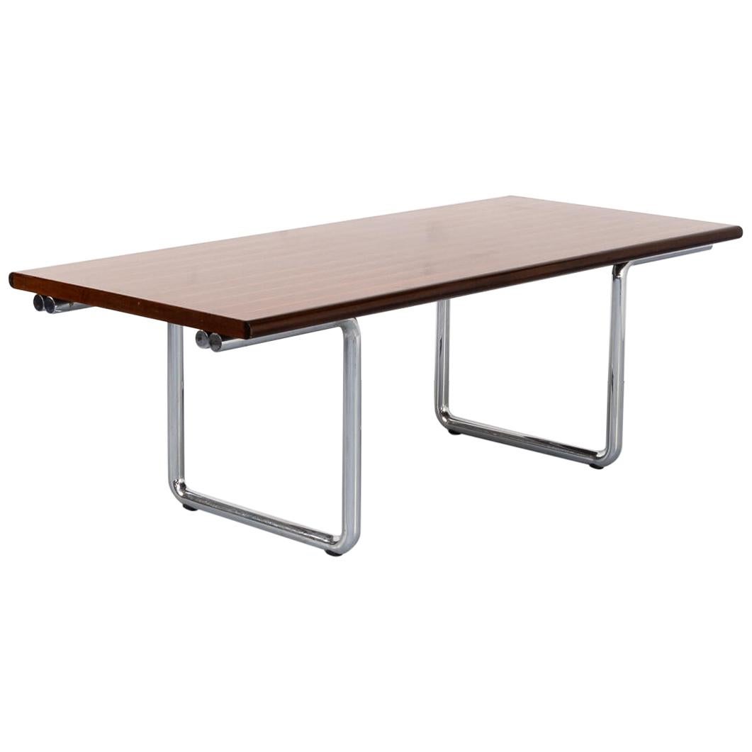 1970s Bauhaus Style Executive Desk Table For Sale