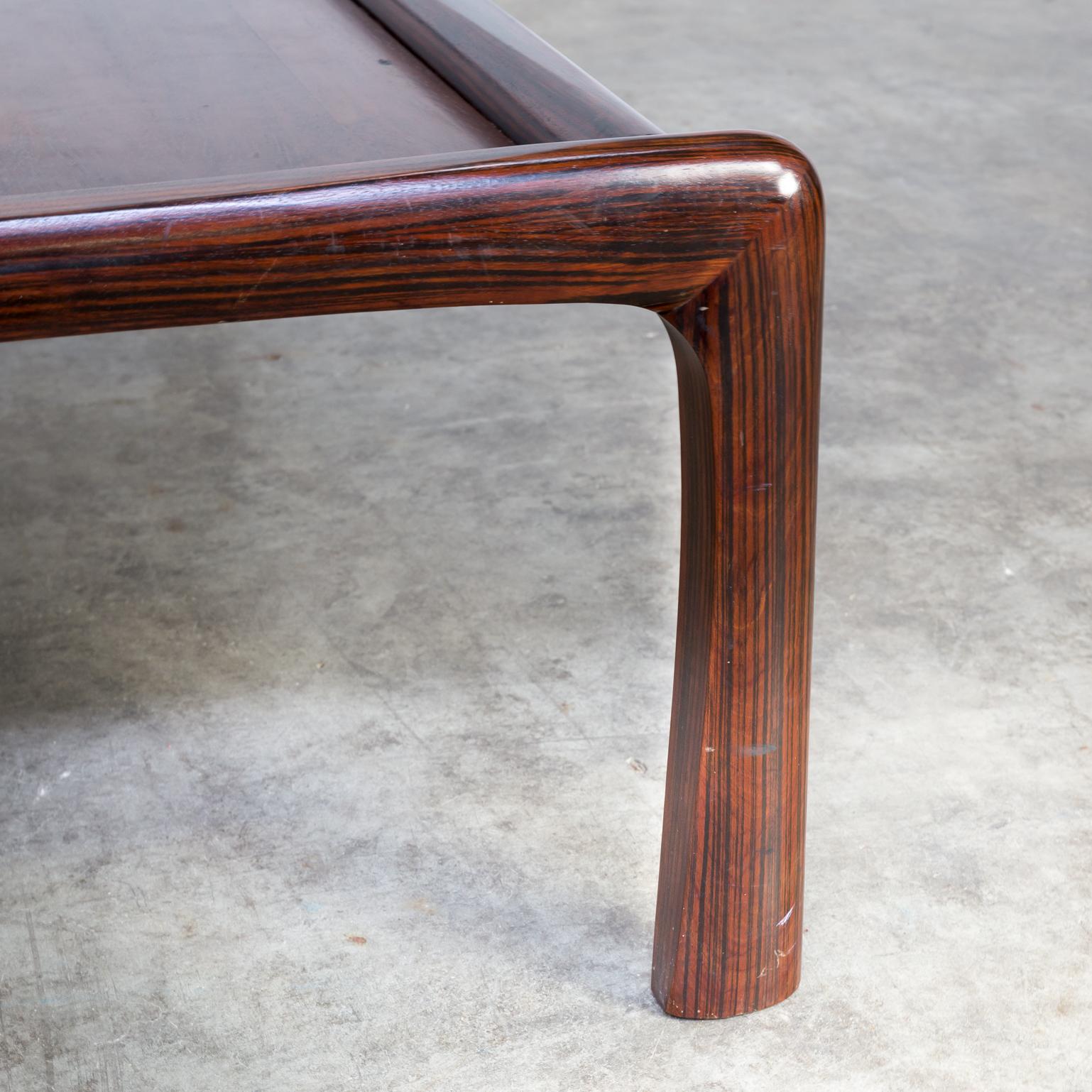 1970s Beautiful Rosewood Coffee Table For Sale 2