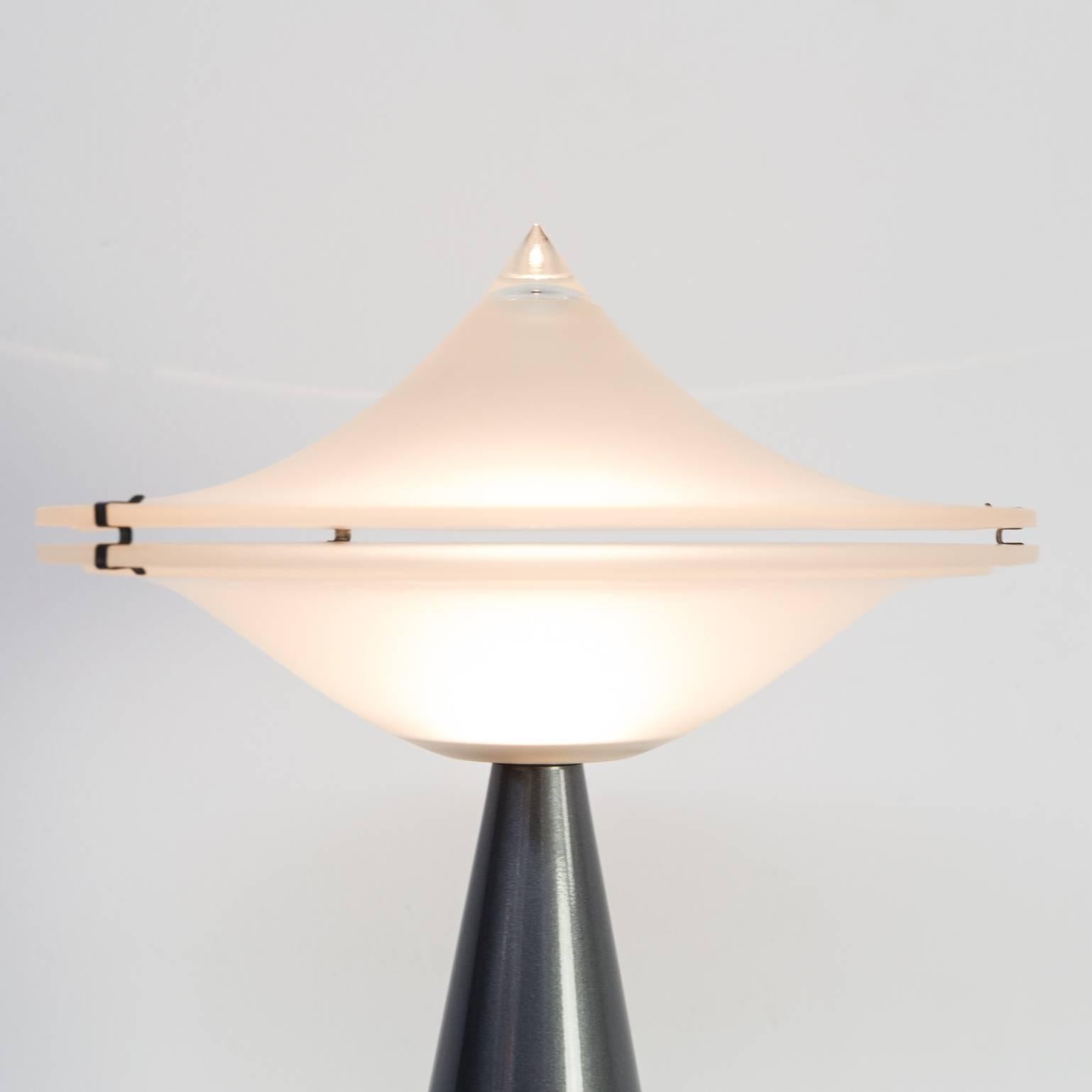 Steel 1970s Cesare Lacca ‘Aliën’ Table Lamp for Tre Ci Luce For Sale